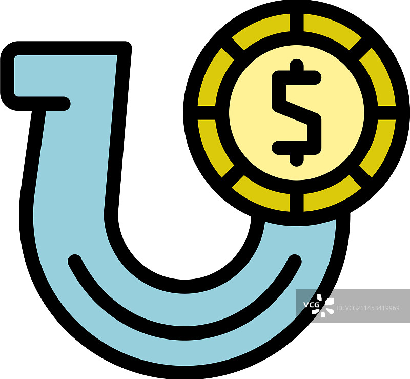 马蹄铁图标图片素材