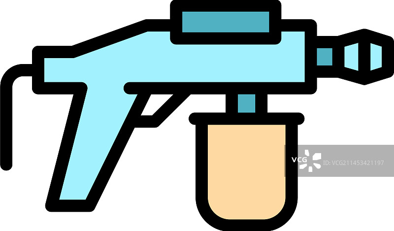 扁平喷头图标图片素材