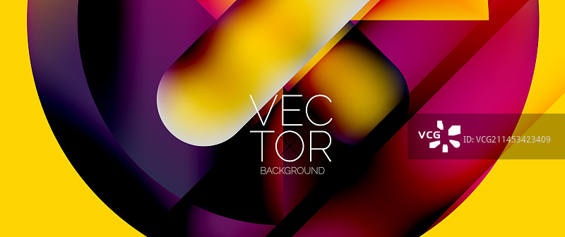 动态流体梯度技术球体令人着迷图片素材