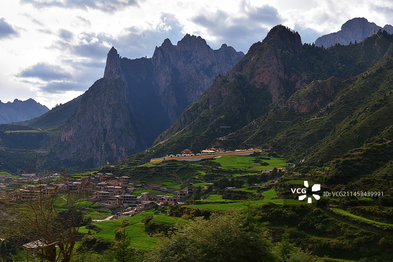 扎尕那图片素材