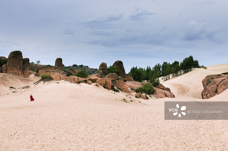 玉龙沙湖图片素材