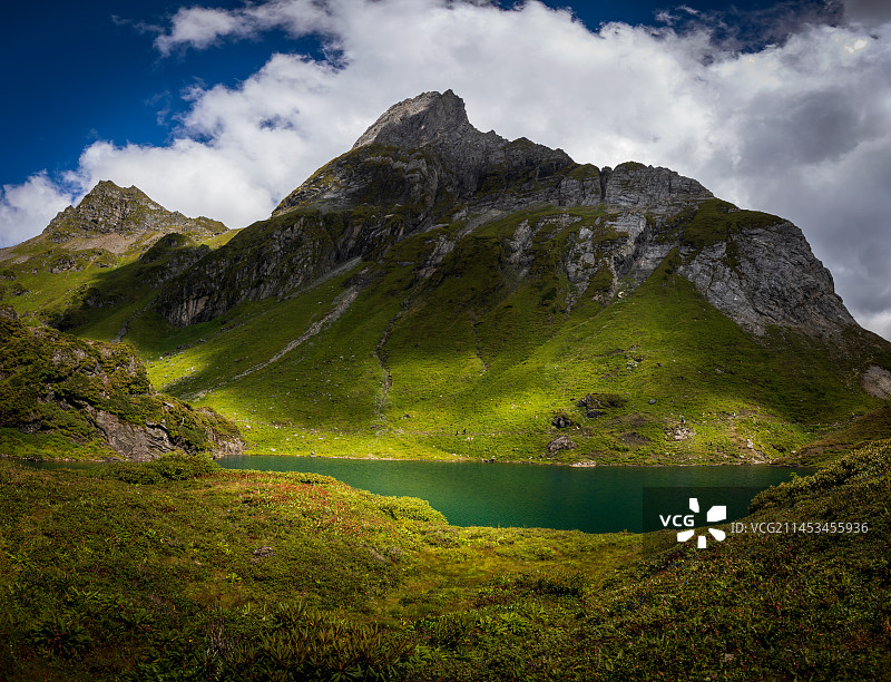 云南维西县的南极（姐）洛图片素材