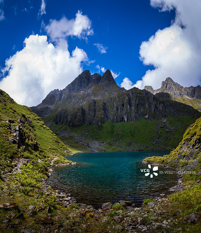 云南维西县的南极（姐）洛图片素材