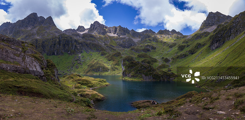 云南维西县的南极（姐）洛图片素材