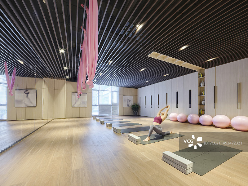 瑜伽室图片素材