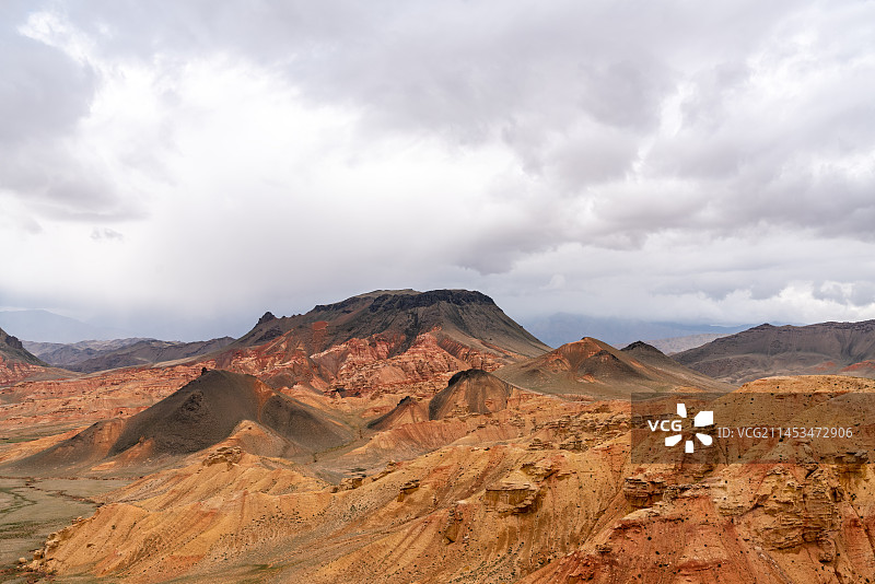 奥依塔克红山谷图片素材