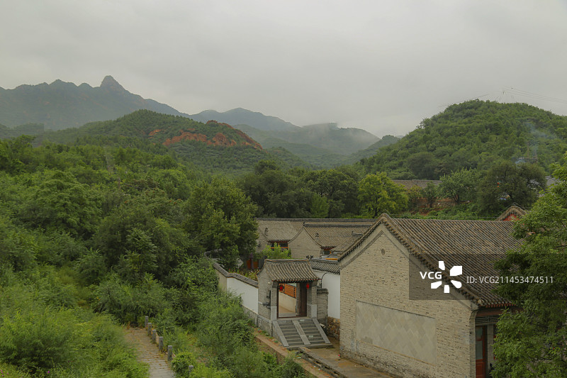 北京市延庆区八达岭镇岔道古城图片素材