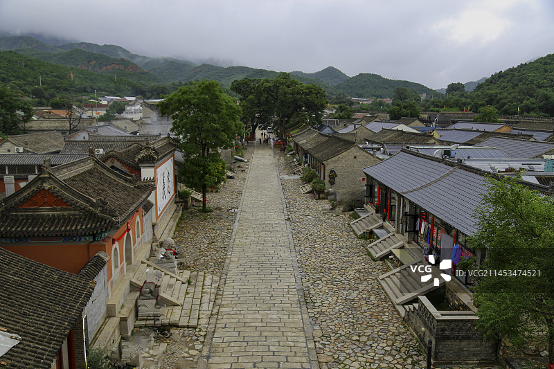 北京市延庆区八达岭镇岔道古城图片素材