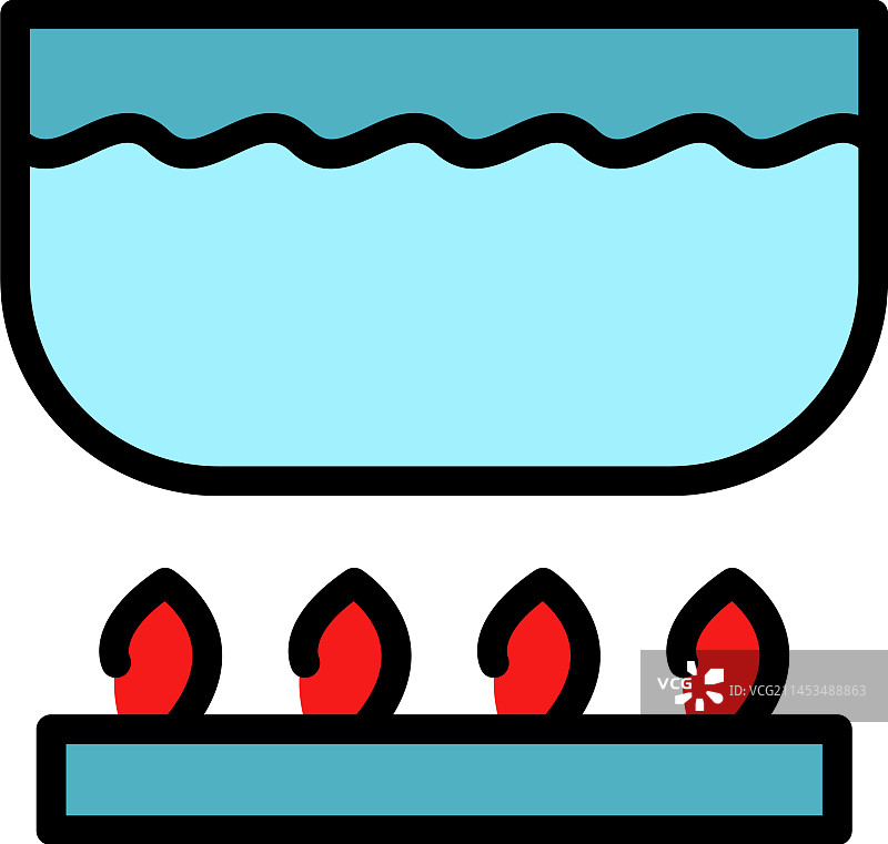 天然气锅炉图标图片素材