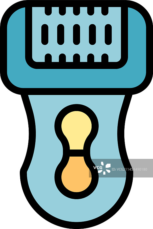 脱毛器护理图标图片素材