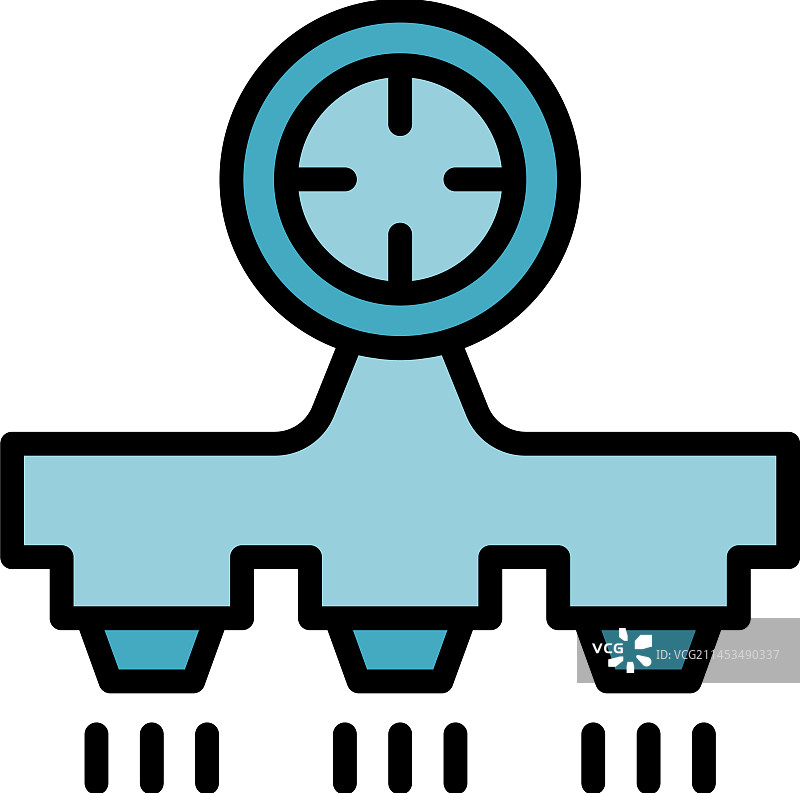 时间灌溉系统图标图片素材