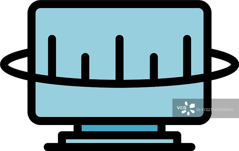 PC杀毒软件扁平图标图片素材