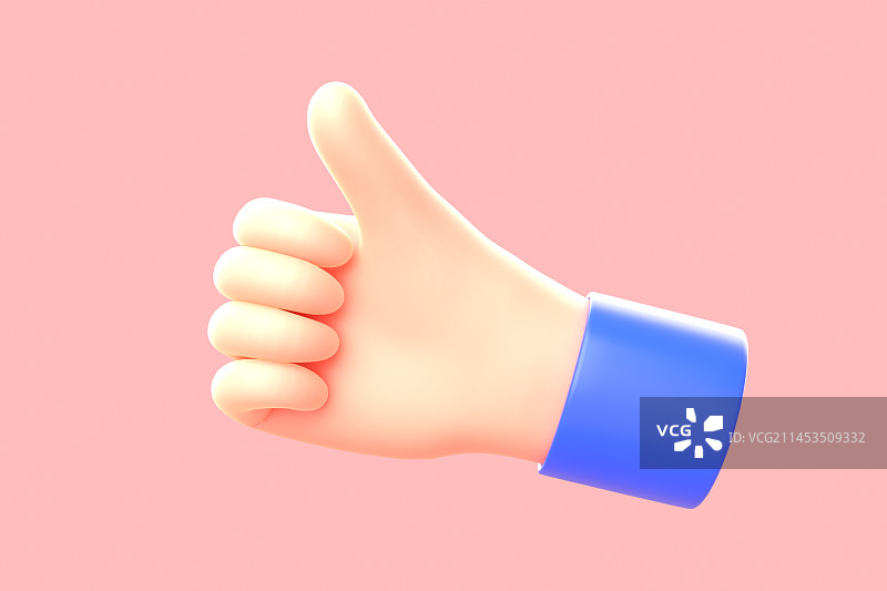 拇指点赞姿势图片素材