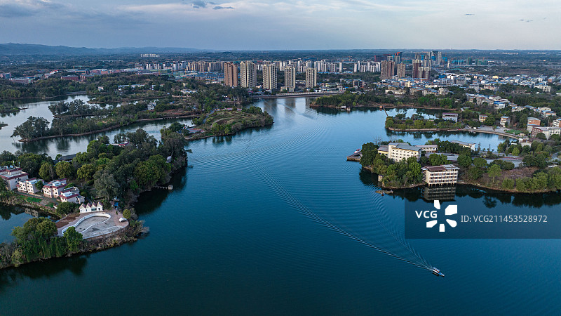 三岔湖图片素材