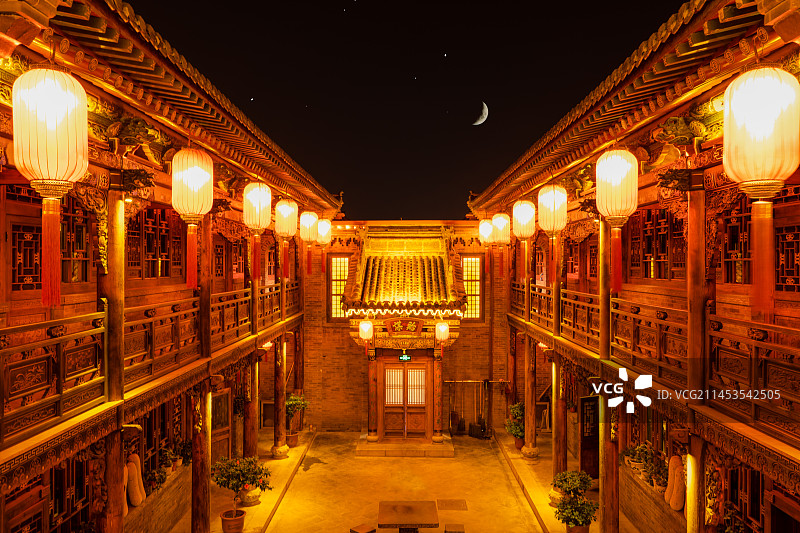 平遥古城图片素材