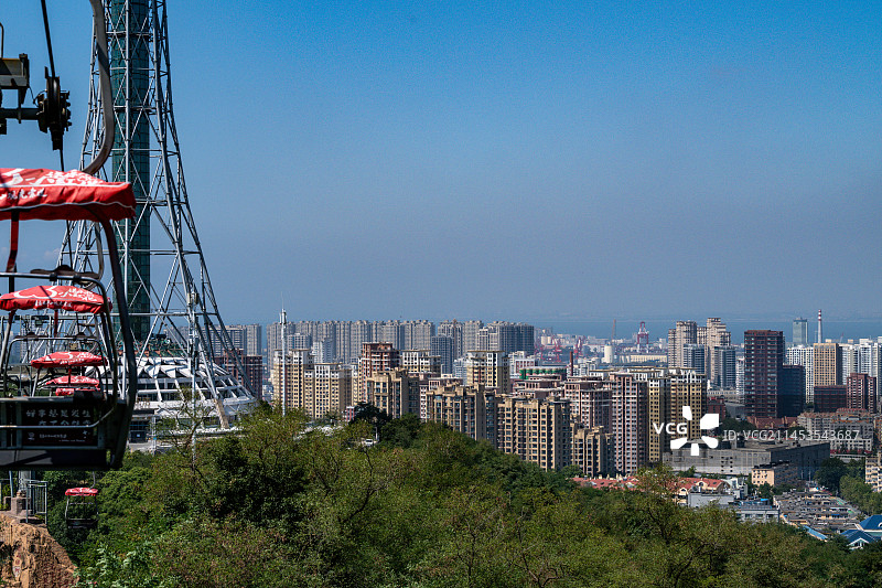 青岛太平山索道图片素材