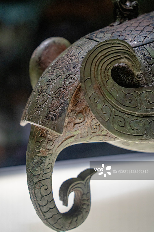 鸟尊（西周），山西省博物院镇馆之宝图片素材