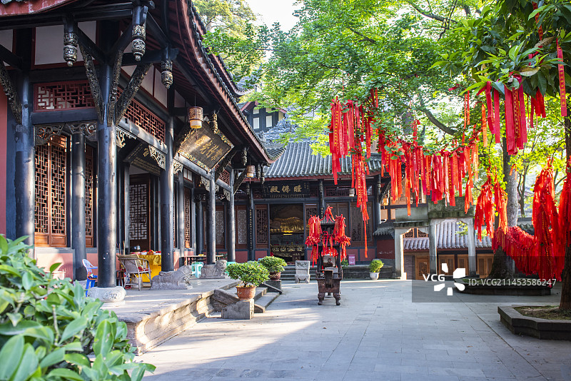 中国四川泸州方山中峰寺风景区图片素材