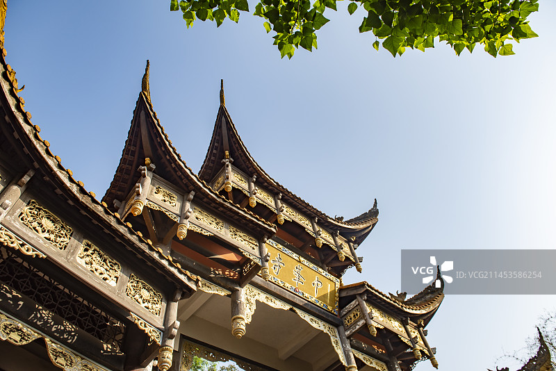 中国四川泸州方山中峰寺风景区图片素材