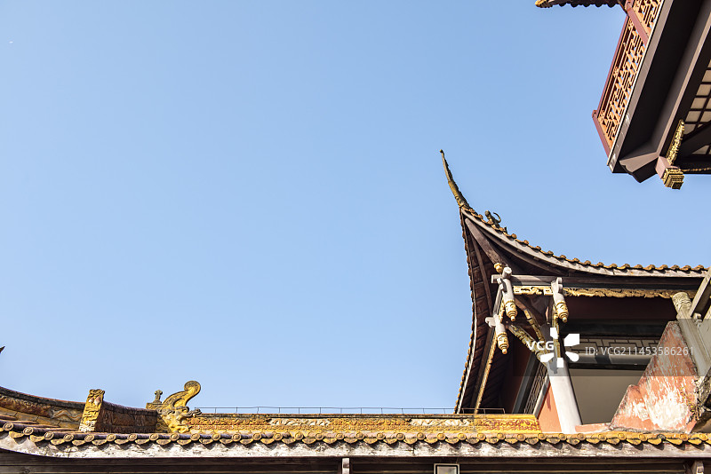 中国四川泸州方山中峰寺风景区图片素材