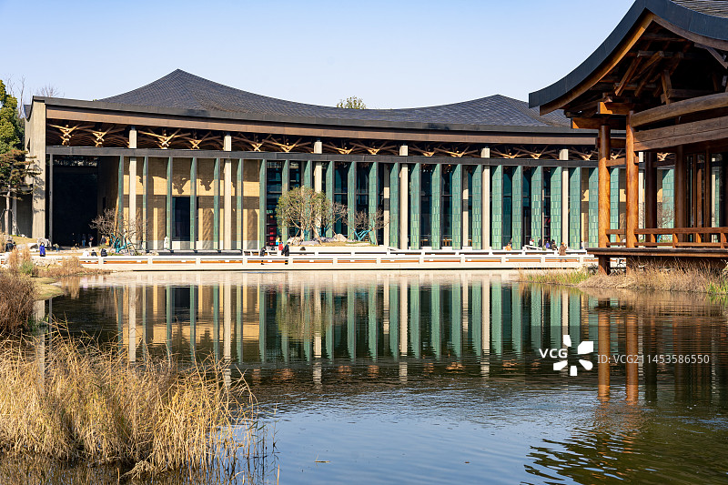 杭州国家版本馆图片素材