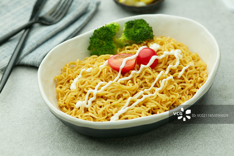 港式车仔面图片素材