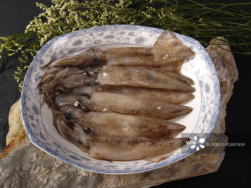 生鲜笔管鱼图片素材