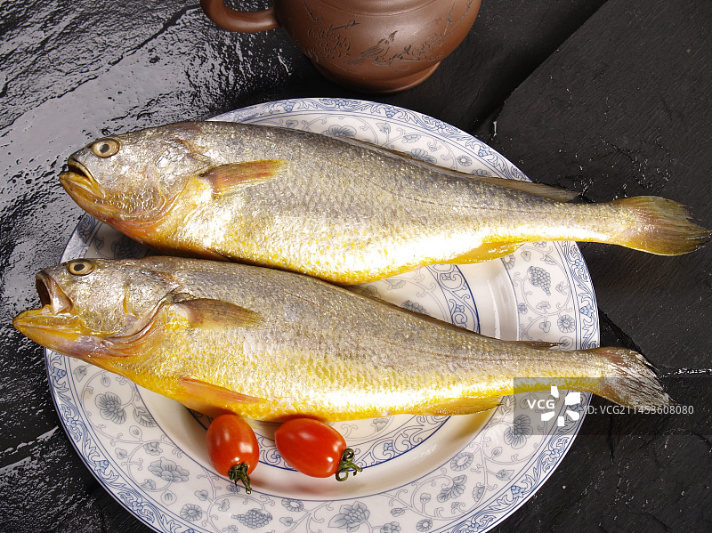 生鲜黄衣鱼图片素材