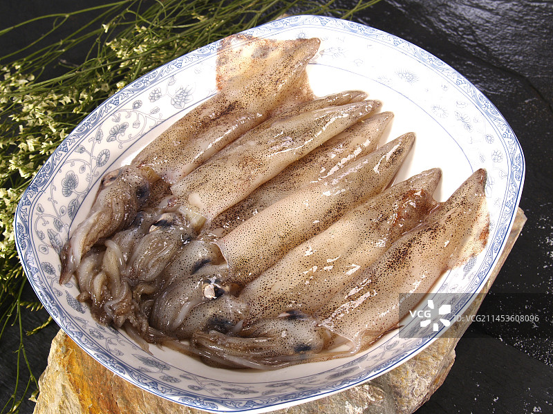 生鲜笔管鱼图片素材