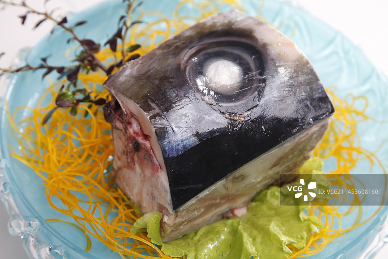 生鲜金枪鱼眼,鱼头图片素材