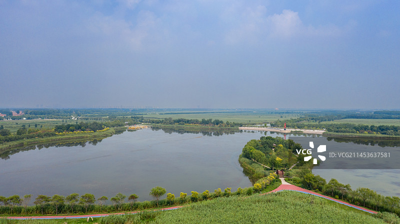山东博兴麻大湖国家湿地公园图片素材