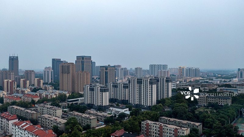 山东广饶县城市风光图片素材