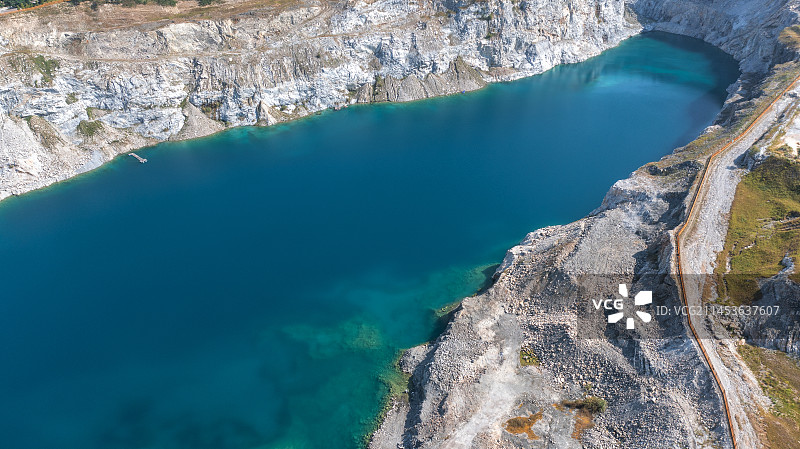 山东莱州黑羊山风光图片素材