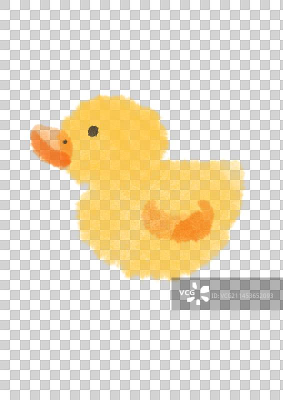 小鸭子插画元素图片素材