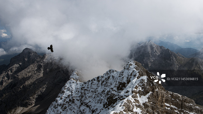 楚格峰，德国之巅图片素材