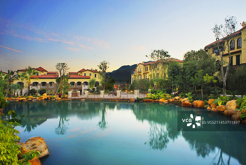 远离繁华的居所图片素材