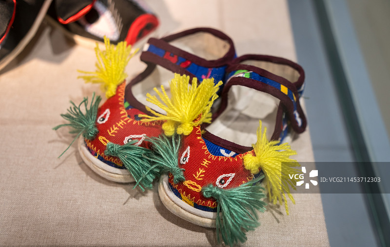 虎头鞋图片素材