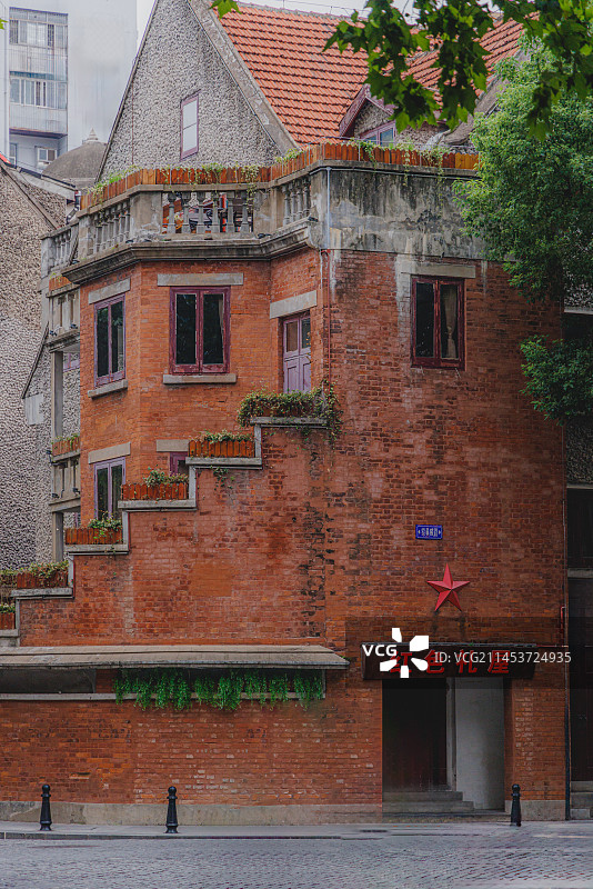 武汉市江岸区黎黄陂路城市街道建筑景观图片素材