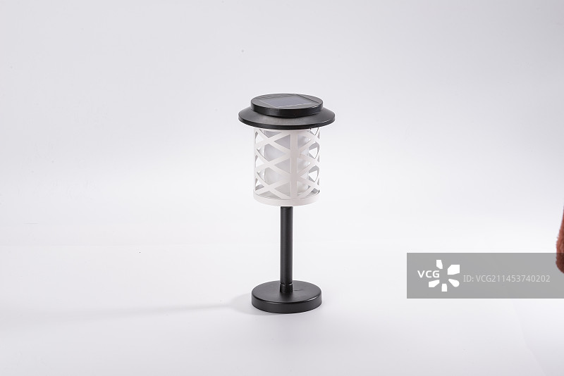 黑色花园灯，宫灯户外灯图片素材