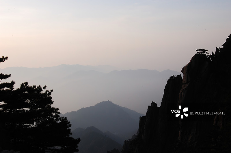 安徽黄山旅游风光图图片素材