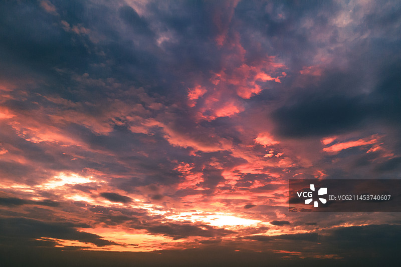 火烧云图片素材