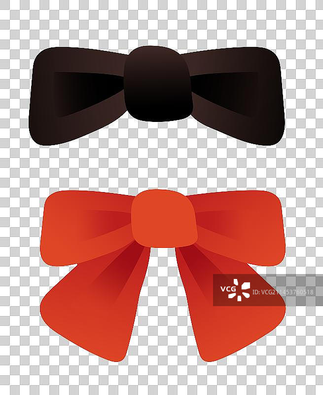 男人女人绅士蝴蝶结领结元素图片素材