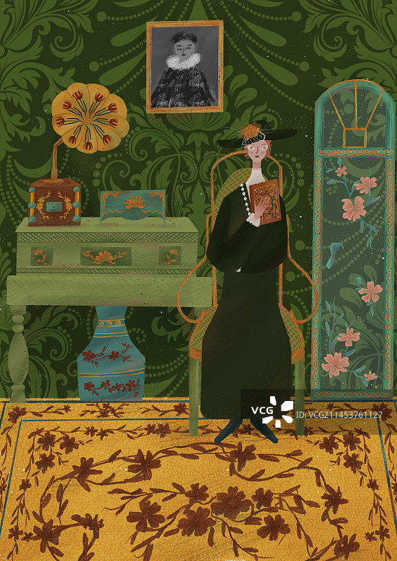 欧式古典照映馆图片素材