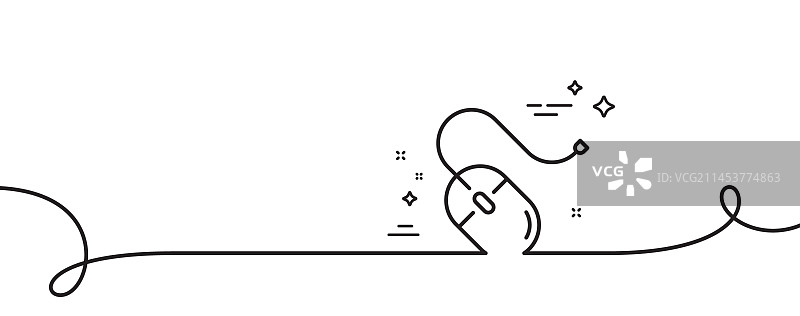 鼠标线性图标电脑组件设备标志图片素材