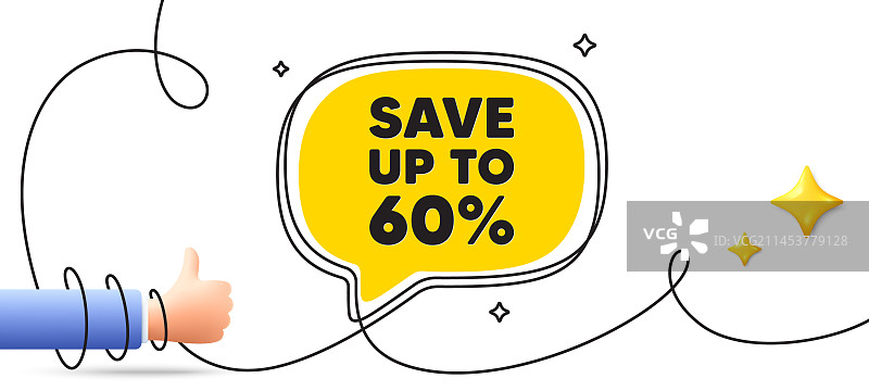节省高达60%的折扣促销价格图片素材