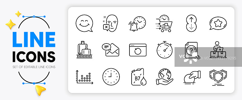 面部下降点图与恢复互联网线图片素材
