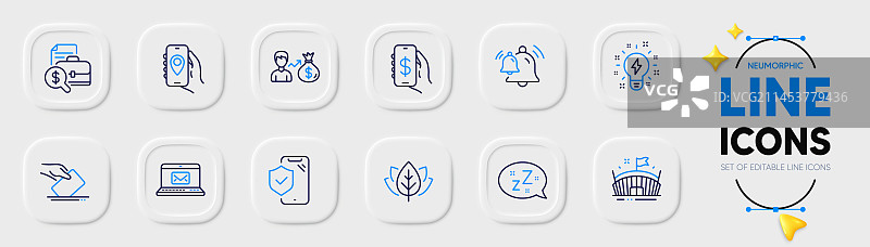 电话保险测试标志设计图片素材