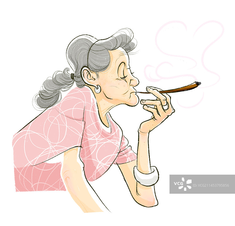 老奶奶图片素材