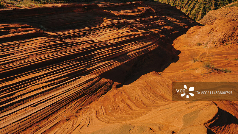 榆林波浪谷图片素材