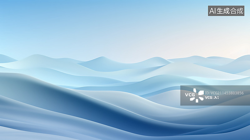 【AI数字艺术】简约流动背景图片素材